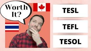 English Language Teacher Certification TESOL  TESL  TEFL - Is it Worth it?