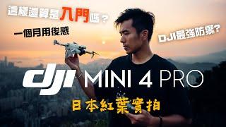 DJI Mini 4 Pro 評測｜最強避障登陸入門航拍機！一個月用後感？｜空拍機 2023 廣東話 中字 4K