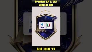 ارخص حل تحدي Premium SA & CAF Upgrade SBC #fifa