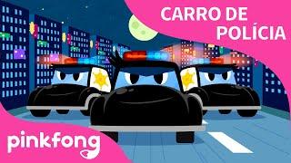 Carro de Polícia  Canções de carro  Pinkfong Canções para crianças