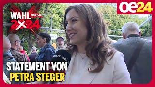 Petra Steger  NR-Wahl Blaues Beben - FPÖ auf Platz 1