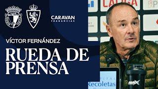 ️Víctor Fernández El equipo ha competido y ha merecido más  Real Zaragoza