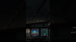 Airbus A320neo stormy approach into KAUS #xplane12