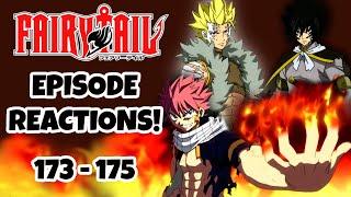 FAIRY TAIL EPISODE REACTIONS  Fairy Tail Episodes 173-175