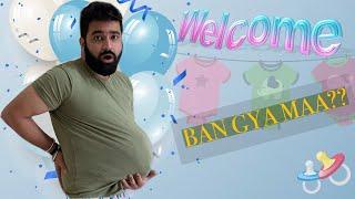 Kya mai ban gya MAA?? Mister mummy ?  Vlog 7  Welcoming baby to our home  Funny New zealand vlogs