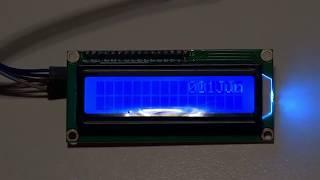 Pantalla LCD - Mensajes y scroll