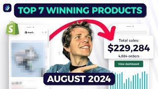 Top Winning Products To Sell In August 2024  Dropshipping Shopify