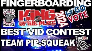 Pip Squeak Wheels  USAFBL King of the Plies  Largest Outdoor Fingerboarding Team Competition