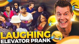 Laughing in an elevator prank  Jack Vale