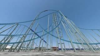 No Limits 2 252 kmH Rocket Coaster Ice Rider