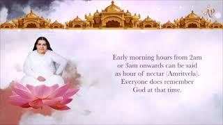 June 26   Mammas Murli   Greatest income is earned in the morning hours