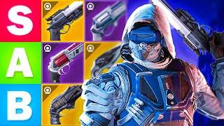Ranking the Best HAND CANNONS in a Tier List 140 RPM The Final Shape