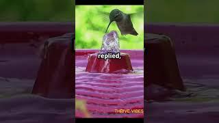 The Tiny Hummingbird’s Big Effort  #MotivationalStory #NeverGiveUp #Inspiration #trending #shorts