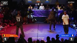 DOYAH vs JUNIOR YUDAT - Battle BAD 2023 - HIP-HOP Top 16