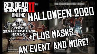 Red Dead Redemption 2 Halloween 2020 -Halloween Pass Plus Masks an Event and More
