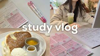study vlog final exams week ️ ipad notes trying to romanticise studying & too many flashcards