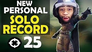 25 KILL SOLO  INTENSE & CRAZY FIGHTS  MY NEW RECORD - FUNNY GAME - Fortnite Battle Royale