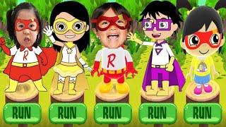 Tag with Ryan and His Superhero Family Save Titan City - Run Gameplay
