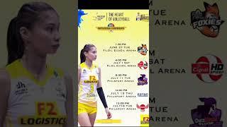 Choco Mucho Flying Titans & F2 Logistics Cargo Movers Game schedule #shorts #fyp #deannawong