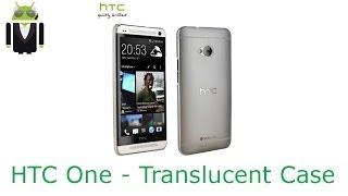 Official Translucent Hard Shell Case HC-C843 for HTC One