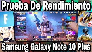  Samsung Galaxy Note 10 Plus ️ - Prueba De Rendimiento Y Juegos Actualizada A 2023