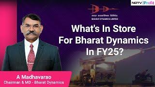 Looking At A 20-25% Growth In Revenue In FY25 Chairman & MD Bharat Dynamics On Outlook For FY25