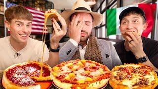 Italian Chef reviews Chicago Deep Dish Pizza
