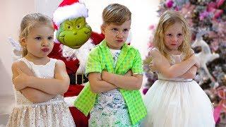 Nastya and Grinch - Who Spoiled the New Year to Children?