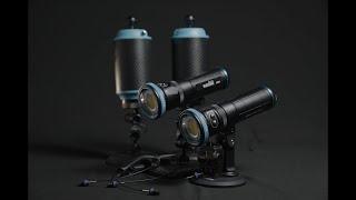 The most affordable video lights for PRO Underwater Video Shooters