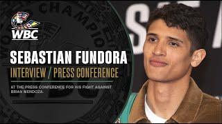 Sebastian Fundora Press conference in Los Angeles