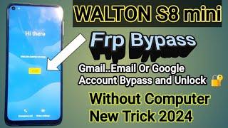 Walton S8 mini Frp bypass  Without Pc. New Trick 202