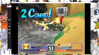 Digimon Rumble Arena JP - Online Gameplay 2 players with Parsec