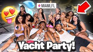 Jay Cinco & Deshae Frost VS 20 BADDIES ON A YACHT... **GETS WILD️ **