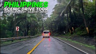 Discover the scenery of Aklan Philippines A light rain drive tour from Caticlan to Kalibo Airport