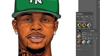 Toosii Freestyle Adobe Illustrator