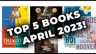 New york times top 5 selling Fiction books as of 2023April