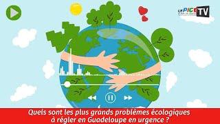 Quels sont les plus grands problèmes écologiques à régler en la Guadeloupe en urgence ?