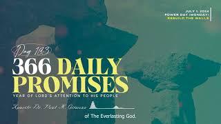 366 DAILY PROMISES  Day 183  With Apostle Dr. Paul M. Gitwaza English Subtitle Version