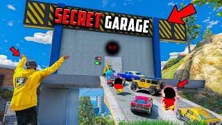 Franklin & ShinchanFound A Secret Garage In Top Of Franklin House in GTA 5  Telugu  Tri Star