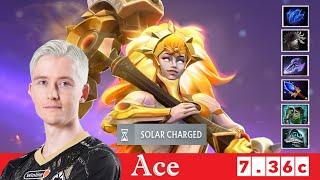 DOTA 2 GG.Ace the DAWNBREAKER OFFLANE 7.36c