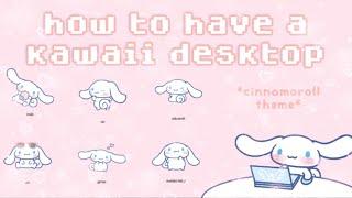 how to have a kawaii desktop   icons themes cursors windows 10