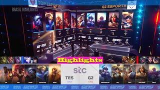 TOP ESPORTS VS G2 ESPORTS  ALL GAMES EWC 2024  Highlights