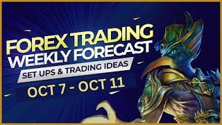  Weekly Forex Forecast  EURUSD GBPUSD USDJPY AUDUSD XAUUSD OIL 07102024 Supply And Demand