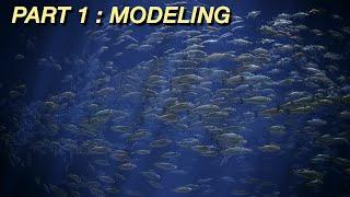 Blender 2 91 Shoal Fish creation 1 Modeling