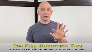 EP106  Top 5 Nutrition Tips for Effective Martial Arts Training