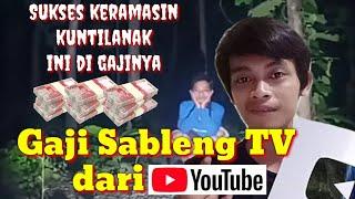 Gaji sableng TV di YouTube gaji iqbal sableng TV sableng TV terbaru