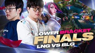 LOWER BRACKET FINALS LPL PLAYOFFS LNG VS BLG - CAEDREL