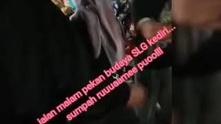 Jalan malam di pekan budaya kediri