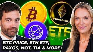 Crypto News Bitcoin ETH ETFs Stablecoins TIA Alt Season & MORE