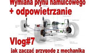 Wymiana płynu hamulcowego - banalnie proste i bardzo ważna Vlog #7 jak zacząć przygode z mechaniką